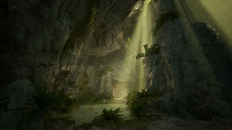 ArtStation - Lush Cave