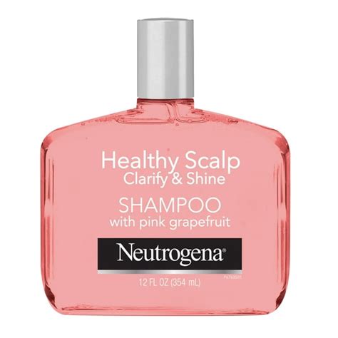 Neutrogena Exfoliating Shampoo for Oily Hair & Scalp with Pink Grapefruit, Healthy Scalp Clarify ...