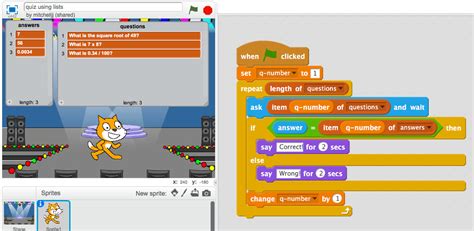 Using Lists to Store Quiz Questions | Jonathan Mitchell - ICT