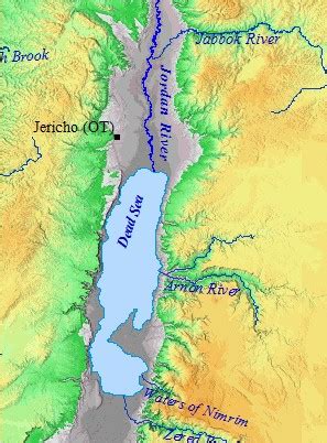 Ancient Jericho Map