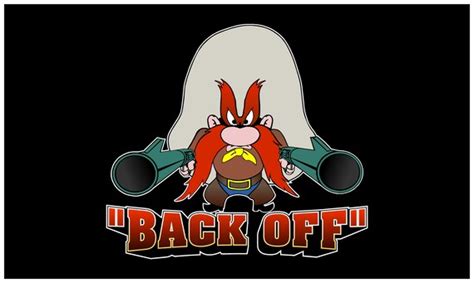 Yosemite Sam Back Off Sticker BACK OFF Yosemite Sam Decal | Etsy