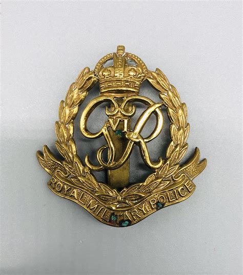 Royal Military Police Cap Badge I WW2 British Cap Badge & Militaria