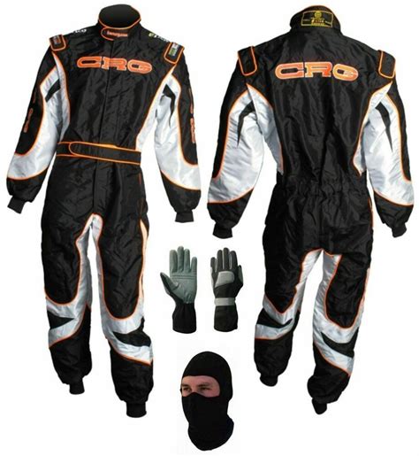 Advertisement(eBay) CRG GO KART RACE SUIT CIK FIA LEVEL 2 WITH FREE ...