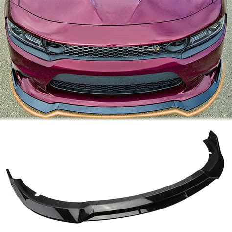 Buy NOPOCA 2022 New Dodge Charger SRT Front Bumper Lip Front Spoiler Wing for 2015-2022 Dodge ...