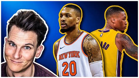 Damian Lillard TRADE rumors: KNICKS, LAKERS or FAKE NEWS??? [2020 ...