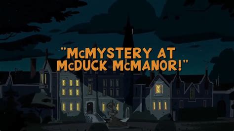 Image - DuckTales 2017 McMystery at McDuck Manor title card.jpg | Disney Wiki | FANDOM powered ...