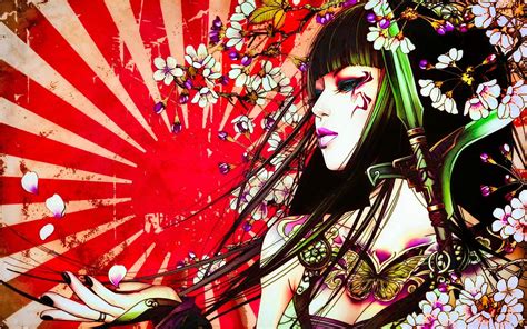 Japanese Geisha Tattoo Wallpapers - Top Free Japanese Geisha Tattoo Backgrounds - WallpaperAccess
