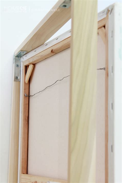 Tutorial: Chic Floating Frame for a Canvas | Remodelaholic | Bloglovin’