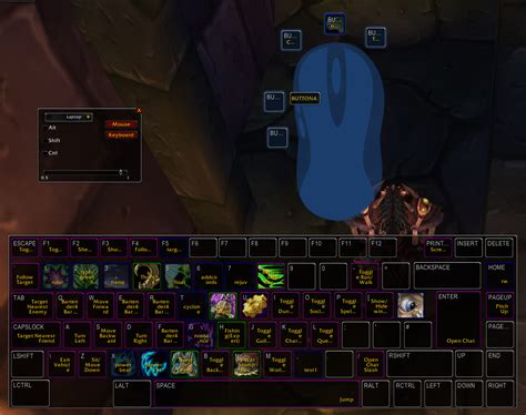 WoW KeyBinder addon Dragonflight/Wrath of the Lich King Classic 2025