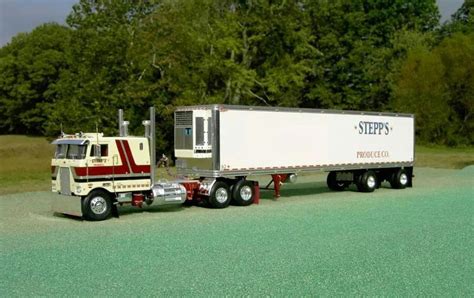 Peterbilt COE Model W/Reefer Diecast Trucks, Peterbilt Trucks, Rc Trucks, Big Rig Trucks ...