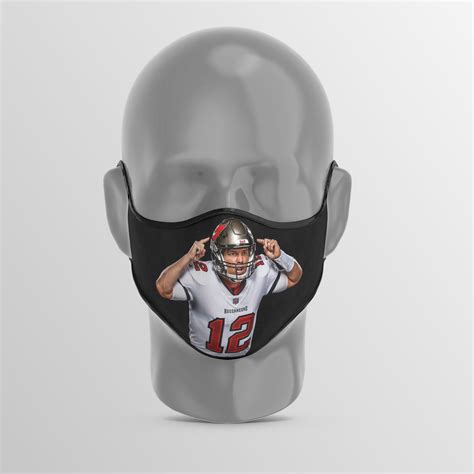 Tom Brady Face Mask / Tampa Bay Buccaneers Football Fans / NFL | Etsy