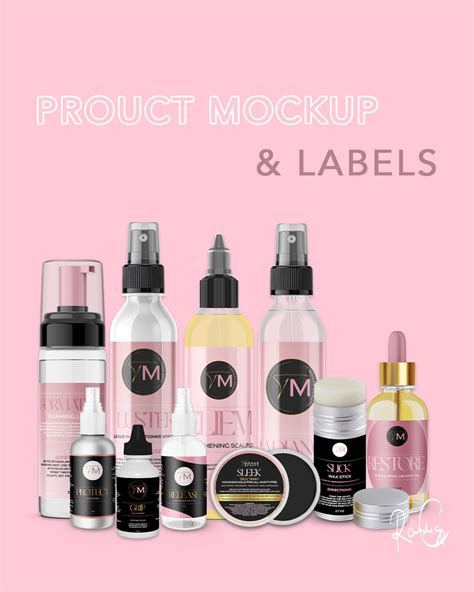 Label and Product Mockup Design – Rare Creative Studios