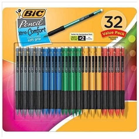 Bic Matic Grip Mechanical Pencil, HB #2, 0.7mm, 32 Ct - Walmart.com - Walmart.com