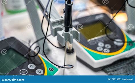 Experiment Equipment in Science Laborator Stock Image - Image of ...