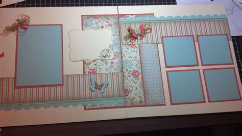 2-Page scrapbook Layout | Scrabooking ideas | Pinterest