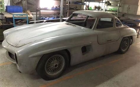 Rare Replica: Mercedes-Benz 300SL Gullwing Body | Barn Finds