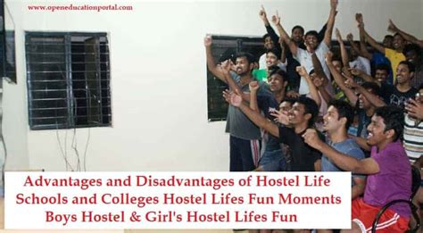 Advantages and Disadvantages of Hostel Life - Boys & Girls Hostel Lifes