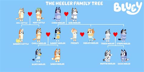 The Heeler Family Tree by TomsterTheSecond on DeviantArt