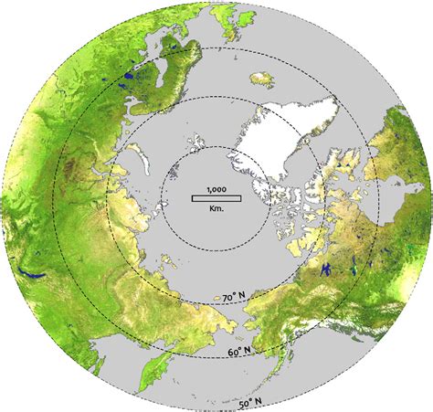 Tundra Climate Map