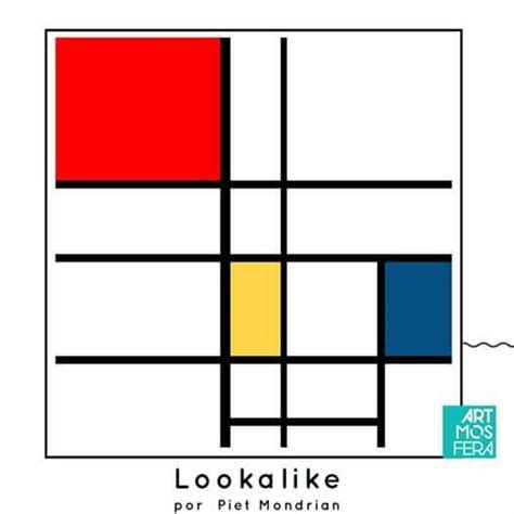 Lookalike - Piet Mondrian | Arte