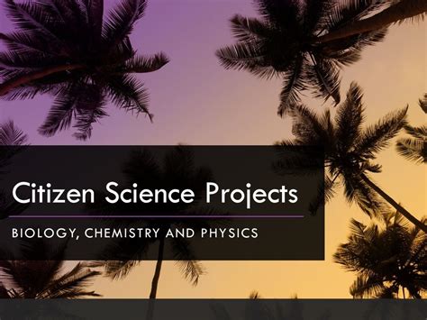 Citizen science projects | Teaching Resources