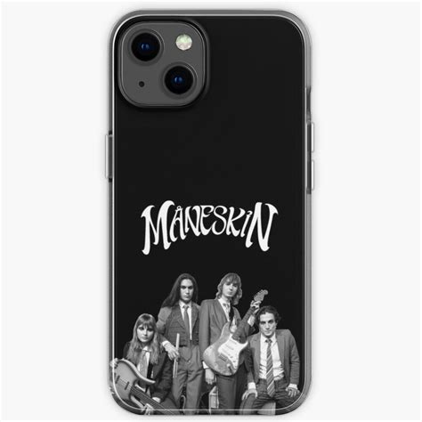 Maneskin Cases - Maneskin Rock Band iPhone Soft Case | Maneskin Shop