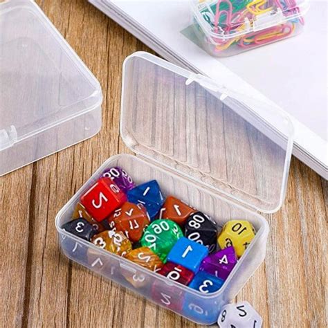 Rocutus Clear Plastic Beads Storage Containers - 24 Pack ...