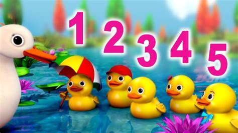 Five Little Ducks | NEW VIDEO | Nursery Rhymes | HD Version (+playlist) | Canciones de niños ...