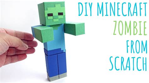 Minecraft Papercraft Giant Zombie Minecraft Zombie Villager Diy | Porn Sex Picture