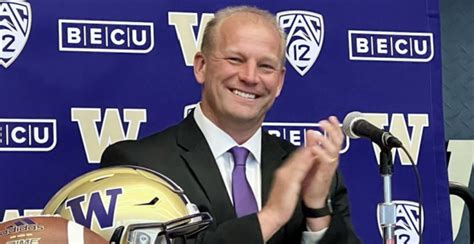 Kalen DeBoer tells Washington he's taking the Alabama head coach job ...