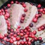 Crock Pot Cranberry Dijon Pork Roast | Homemade Food Junkie