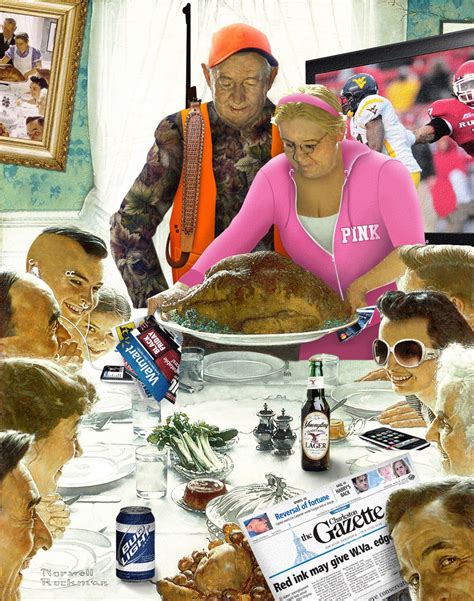 ﻿Rockwell's Thanksgiving Parodies - Hillary's Deplorables | Rockwell ...