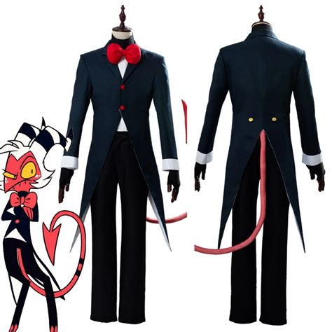 Hazbin Hotel Moxxie Helluva Boss Outfit Halloween Carnival Suit Cosplay Costume | Cosplay ...