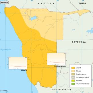 Mozambique climate map. EPS Illustrator Map | Vector maps