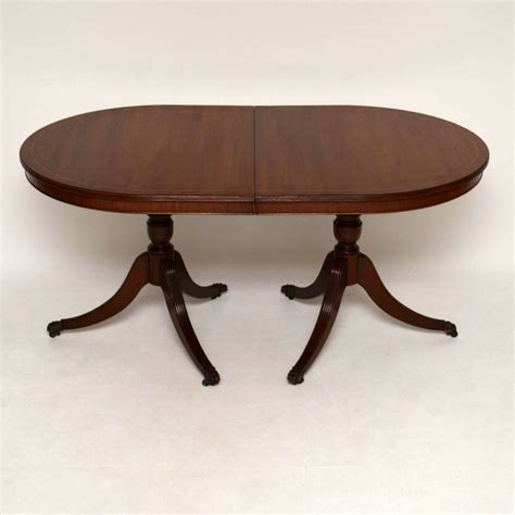 Antique Regency Style Inlaid Mahogany Dining Table | Marylebone Antiques