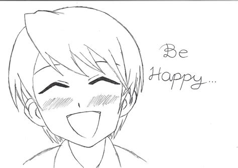 Happy Anime Boy by thatanimechick3 on DeviantArt