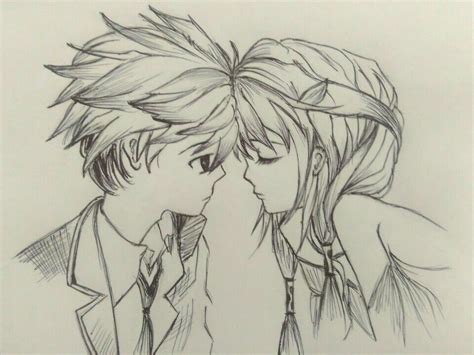 Romantic Anime Drawing