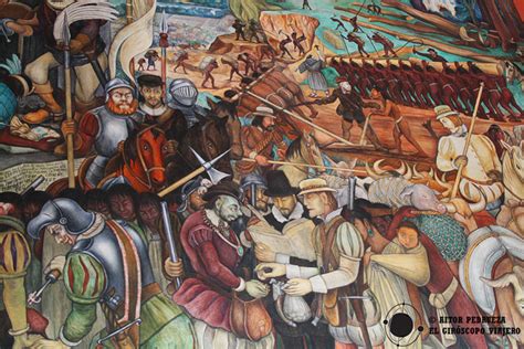 Murales de Diego Rivera en el Palacio Nacional - Guía de México ...