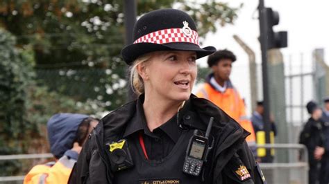 Rod Stewart's wife Penny Lancaster spotted in police uniform during ...