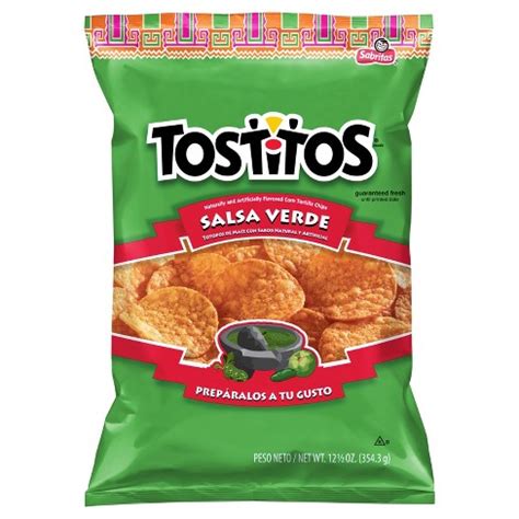 Tostitos Salsa Verde Tortilla Chips - 12.05oz : Target