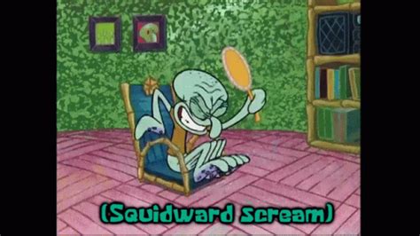 Yelling Squidward