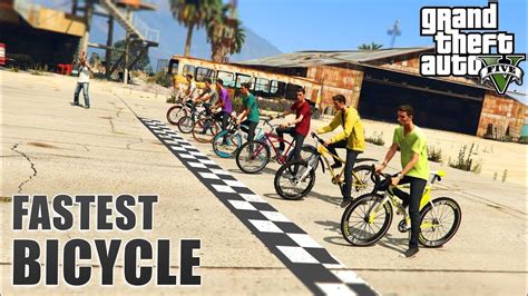 I took my BICYCLE to a DRAG RACE, the results may surprise you!! (GTA 5) - HK GAMING ZONE - YouTube