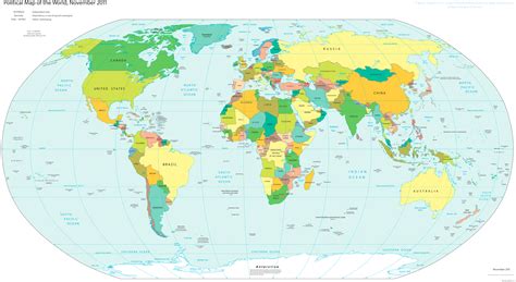 World large detailed political map. Large detailed political map of the ...