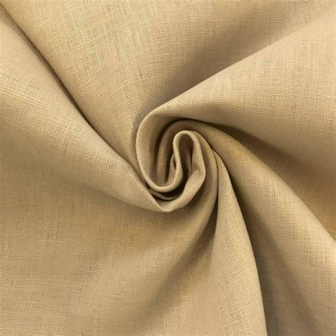 Linen Fabric 60" Wide Natural 100% Linen By The Yard (Natural ...