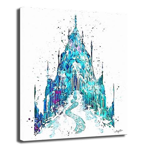 Frozen Castle Drawing at PaintingValley.com | Explore collection of Frozen Castle Drawing