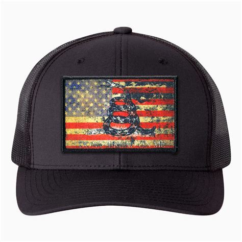 USA Vintage - Gadsden Flag Patch Hat – Frontline Military Apparel