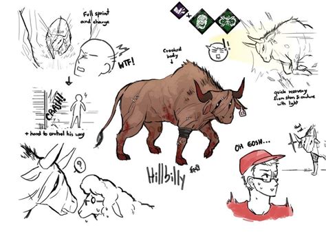 THE HILLBILLY [DBD Animal AU] by katetsuke on DeviantArt