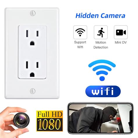 HD 1080P WiFi Mini Camera Security Nanny Cam Night Vision Motion ...