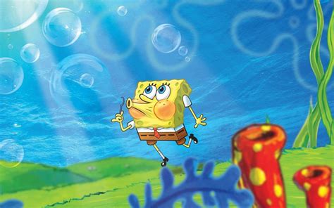 Spongebob Underwater Wallpapers - Wallpaper Cave