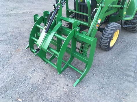 MTL Attachments John Deere Compact Tractor 48 Root/Rake Grapple Bucket — MTL Attachments ...